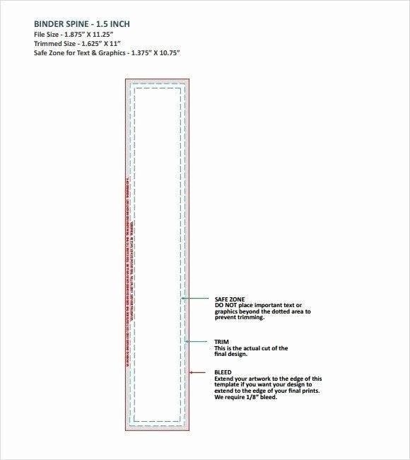 1 Binder Spine Template Elegant 2&quot; Binder Spine Inserts 4 Per Page – Fice Templates In
