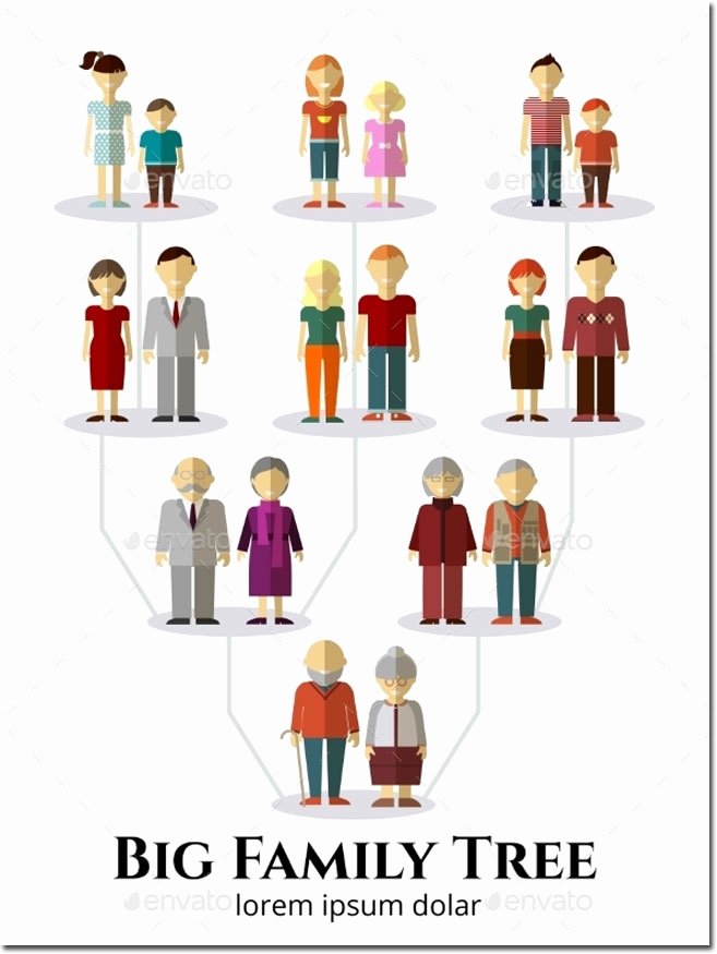 4 Generation Family Tree Templates Best Of 20 Family Tree Templates &amp; Chart Layouts