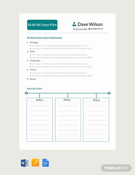 90 Day Onboarding Plan Template Beautiful 18 Boarding 30 60 90 Day Plan Examples Pdf Word