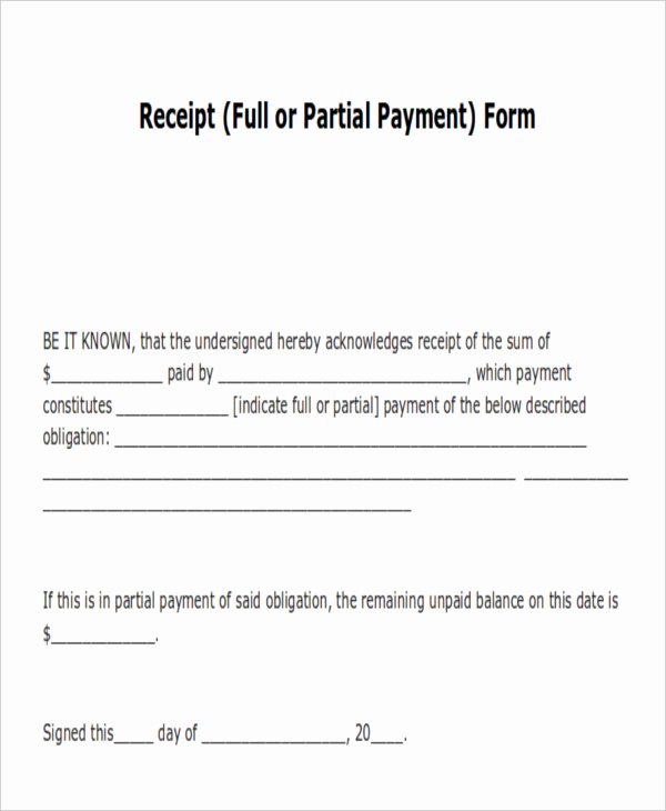Acknowledgement Of Receipt form Template Unique 14 Payment Receipt Acknowledgment Pdf Word Excel Pages