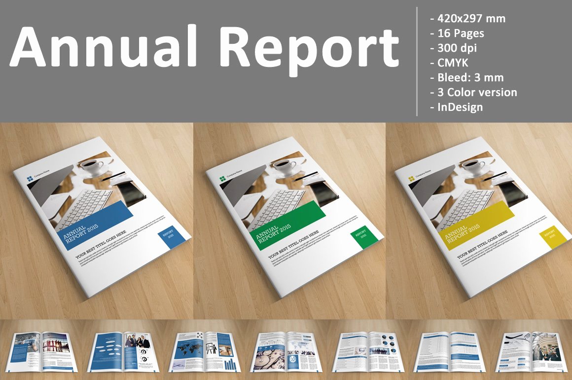 Annual Financial Report Template Beautiful Annual Report Template V136 Brochure Templates