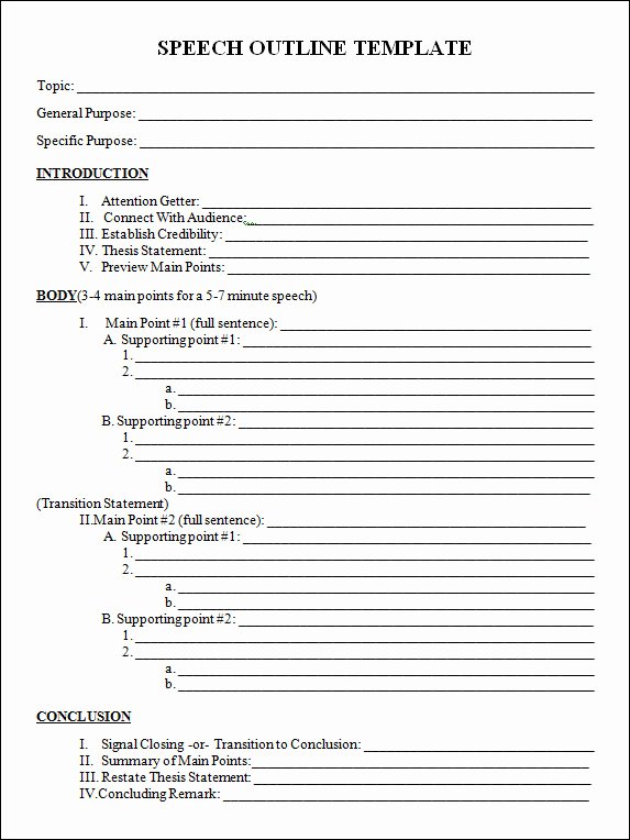 Apa Outline Template Microsoft Word Elegant Outline Template 11 Download Free Documents In Pdf