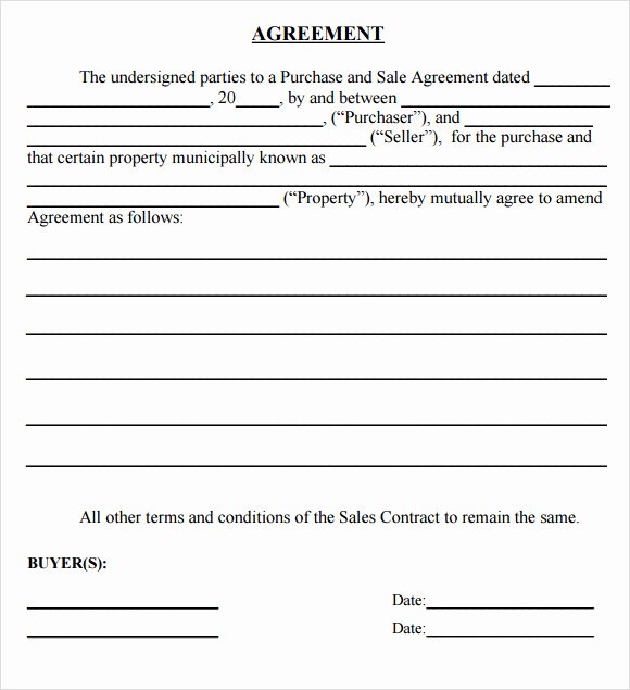 Automobile Sale Contract Template Elegant Printable Vehicle Purchase Agreement