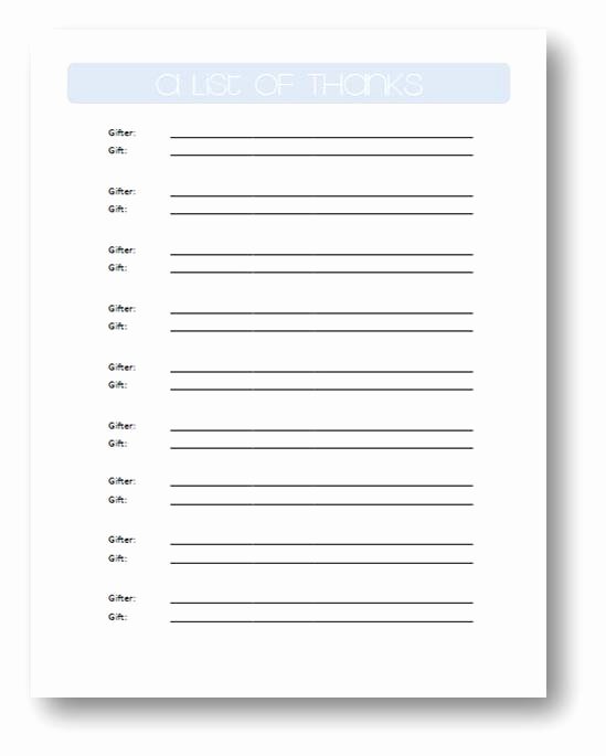 Baby Shower Guest List Template Lovely Baby Shower T Template List Arnoldwingate S Blog
