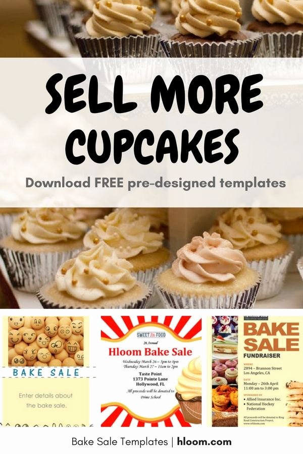 Bake Sale Flyer Template Word Best Of 17 Best Images About Bake Sale Flyers On Pinterest