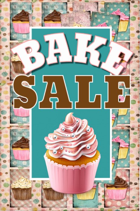 Bake Sale Flyer Template Word Elegant Bake Sale Template