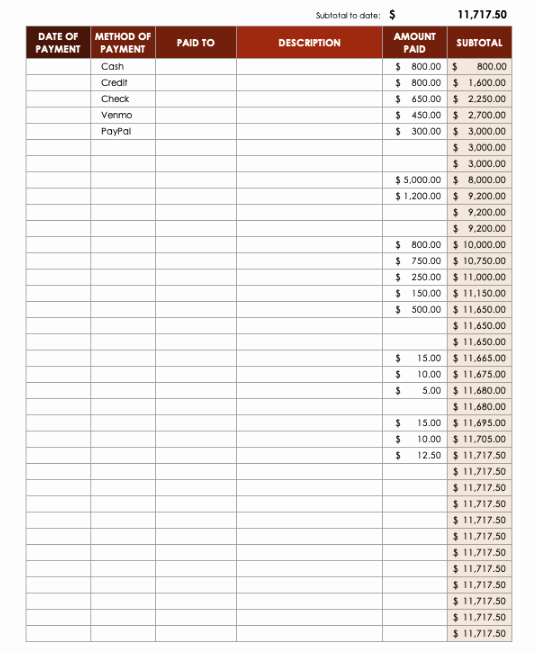 Basic Expense Report Template Fresh the 7 Best Expense Report Templates for Microsoft Excel