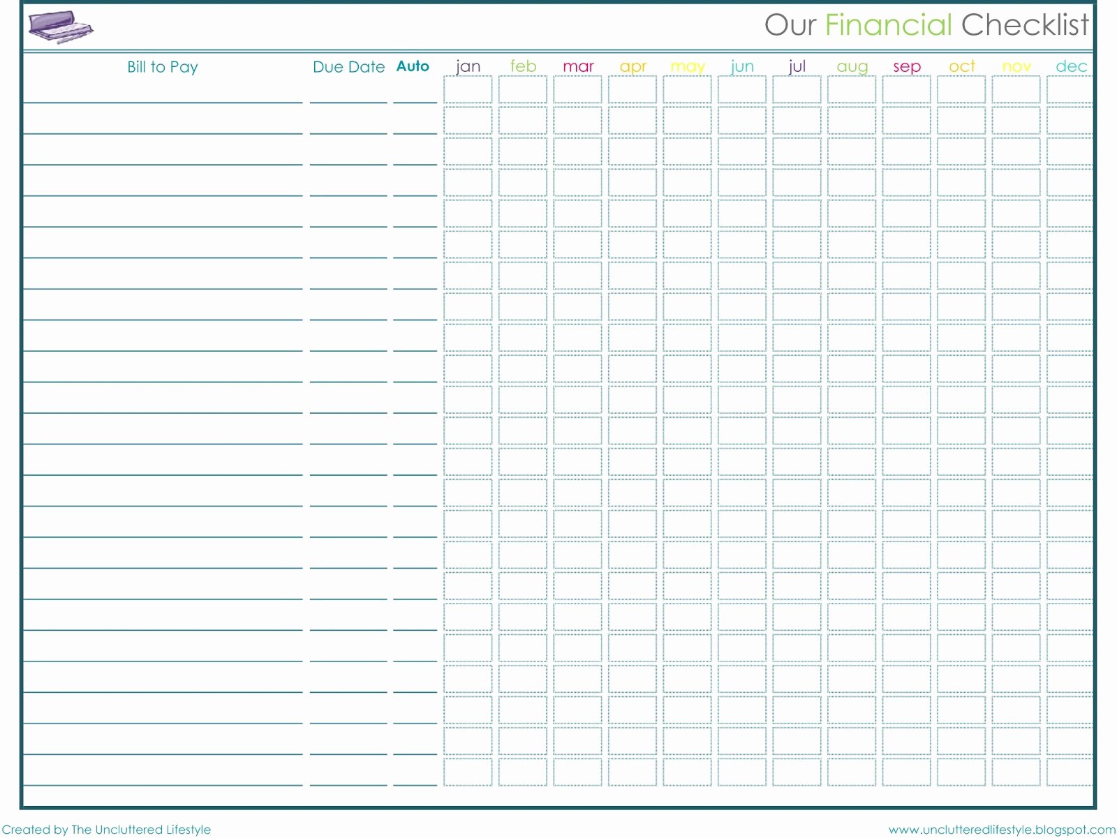 Bill Pay Calendar Template Lovely How I Keep the House Running Part 2 Find Lifestyle