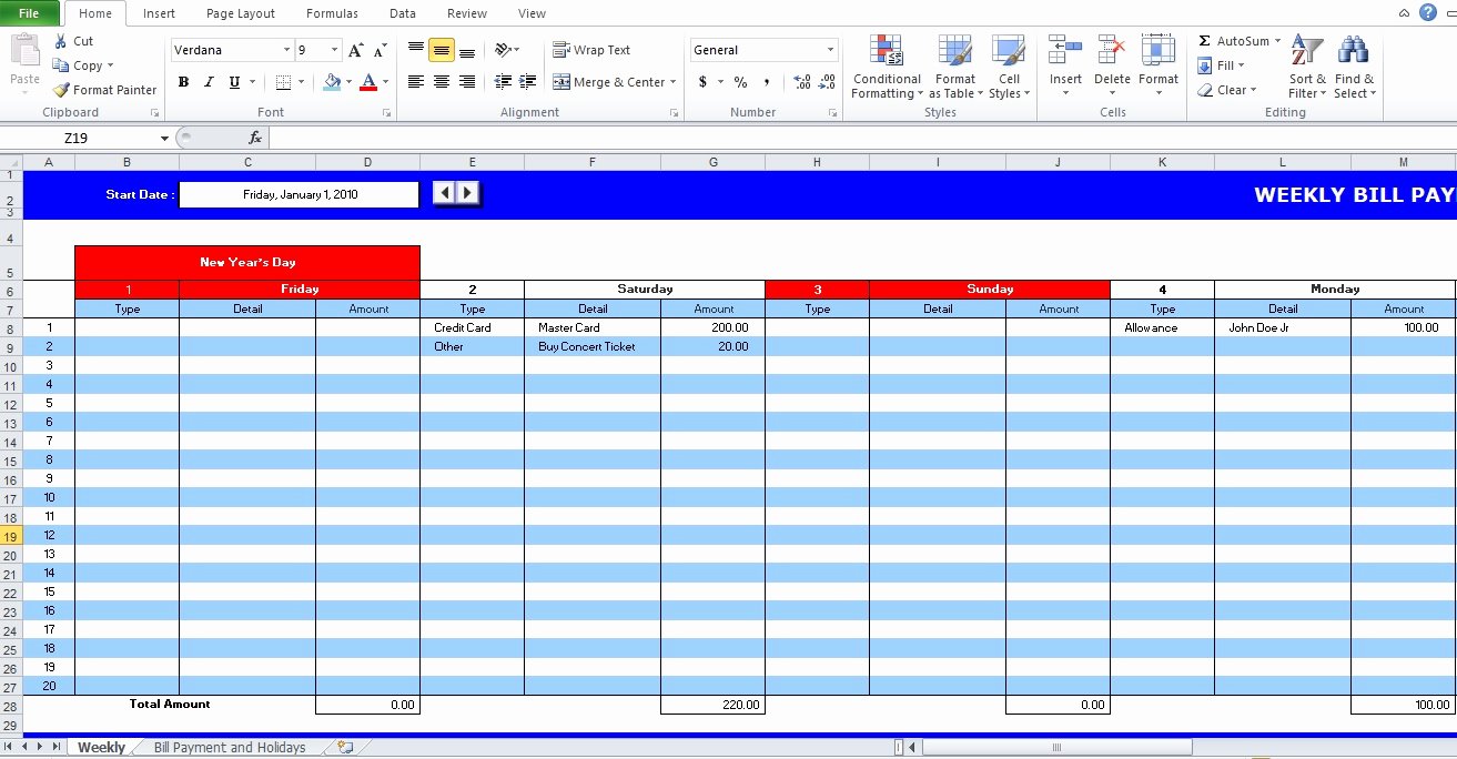 Bill Payment Calendar Template Elegant 5 Bill Payment Schedule Template Pdf &amp; Word Excel Tmp