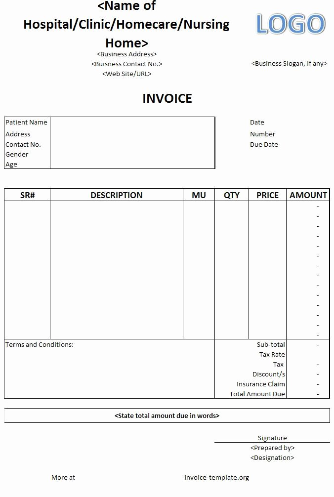Billing Invoice Template Word Elegant Pin On Invoice
