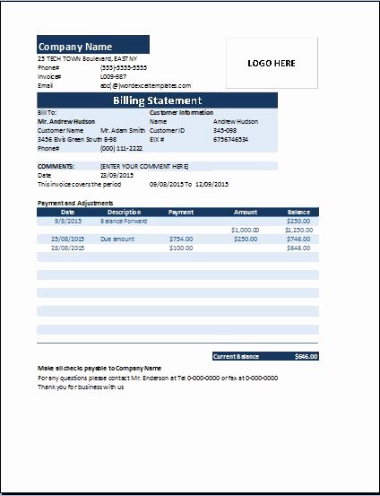 Billing Invoice Template Word Beautiful Free Downloads Invoice Forms 