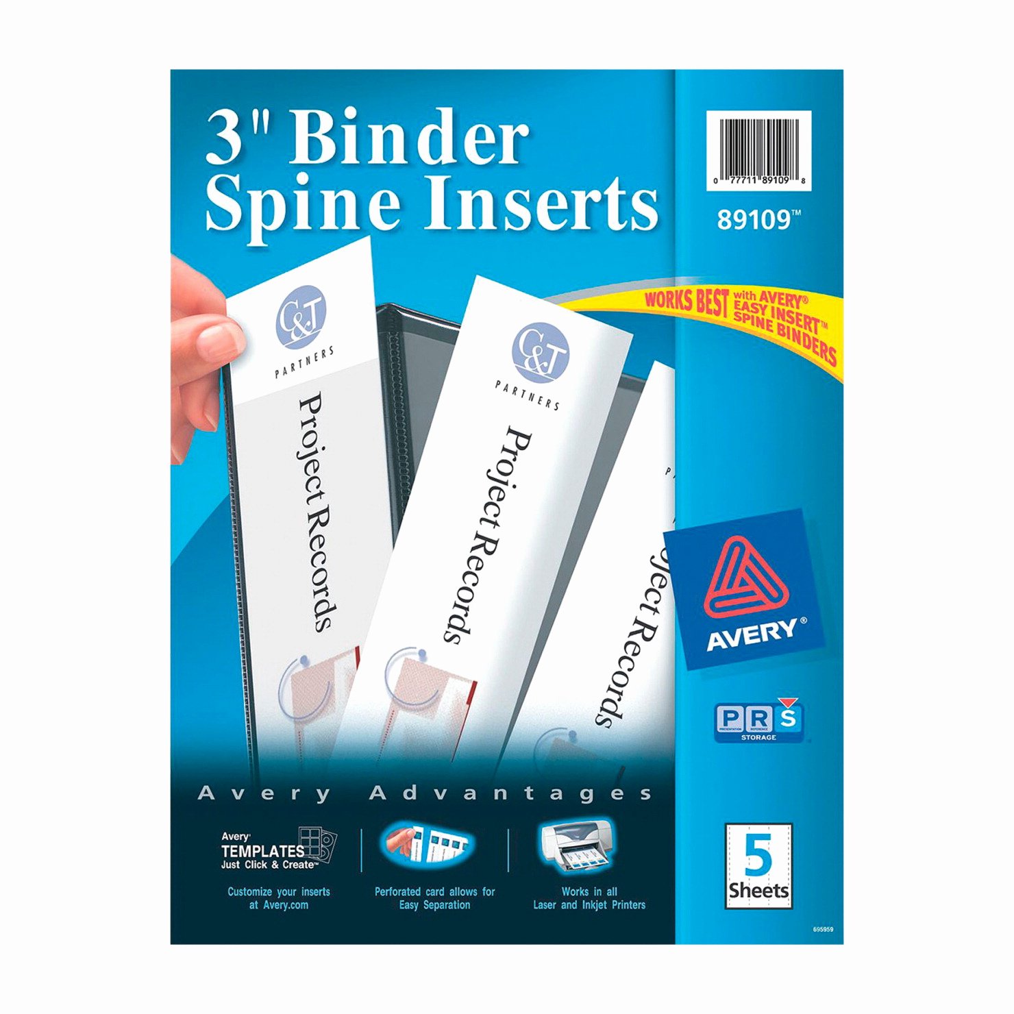 Binder Spine Template 2 Inch Beautiful Binder Spine Insert School Specialty Marketplace