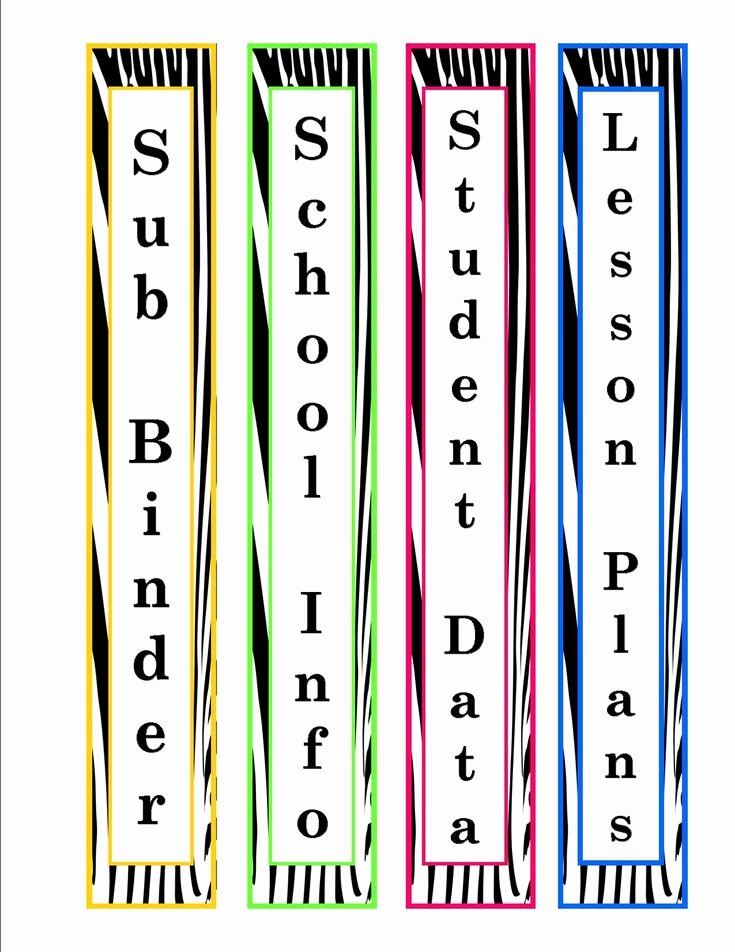 Binder Spine Template 2 Inch Elegant 17 Best Ideas About Binder Spine Labels On Pinterest