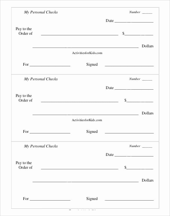 Blank Check Template Pdf Luxury Blank Check Template Pdf Free Download Aashe