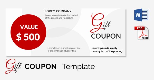 Blank Coupon Template Free Fresh 27 Of Coupon Design Template
