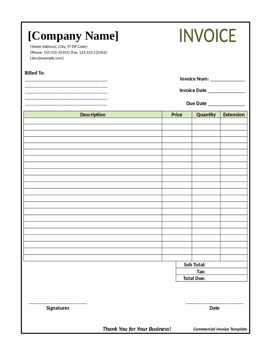 Blank Invoice Template Pdf Beautiful 2018 Invoice Template Fillable Printable Pdf &amp; forms