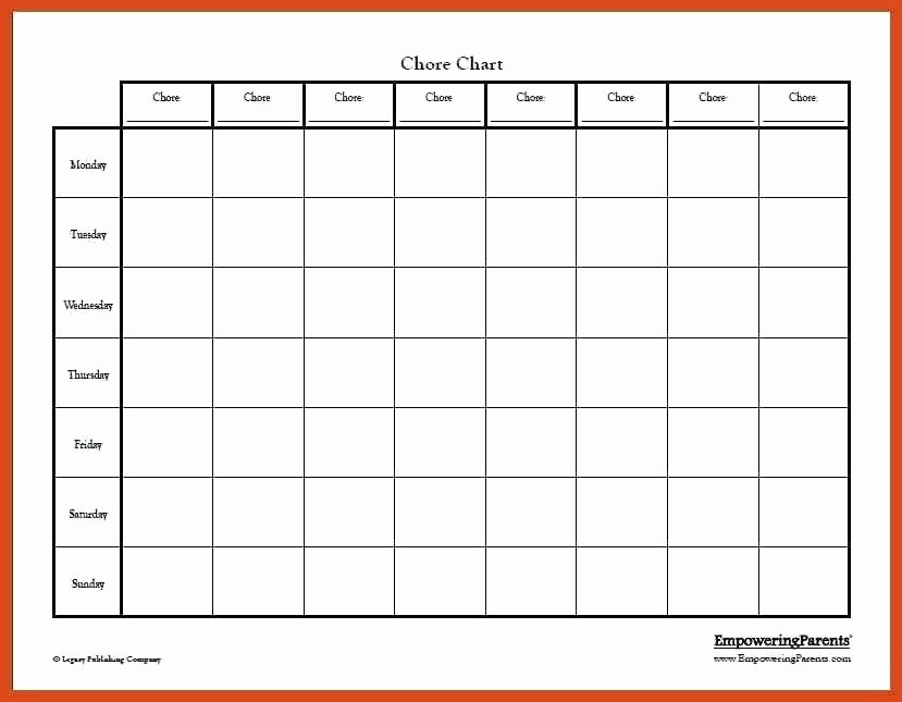 Blank organizational Chart Template New Blank Chart