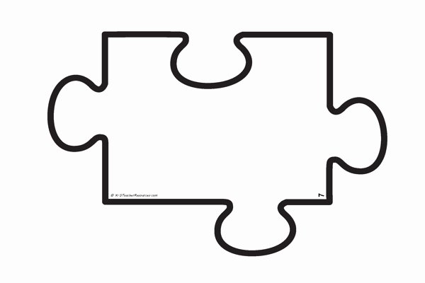 Blank Puzzle Pieces Template Awesome Free Puzzle Pieces Template Download Free Clip Art Free