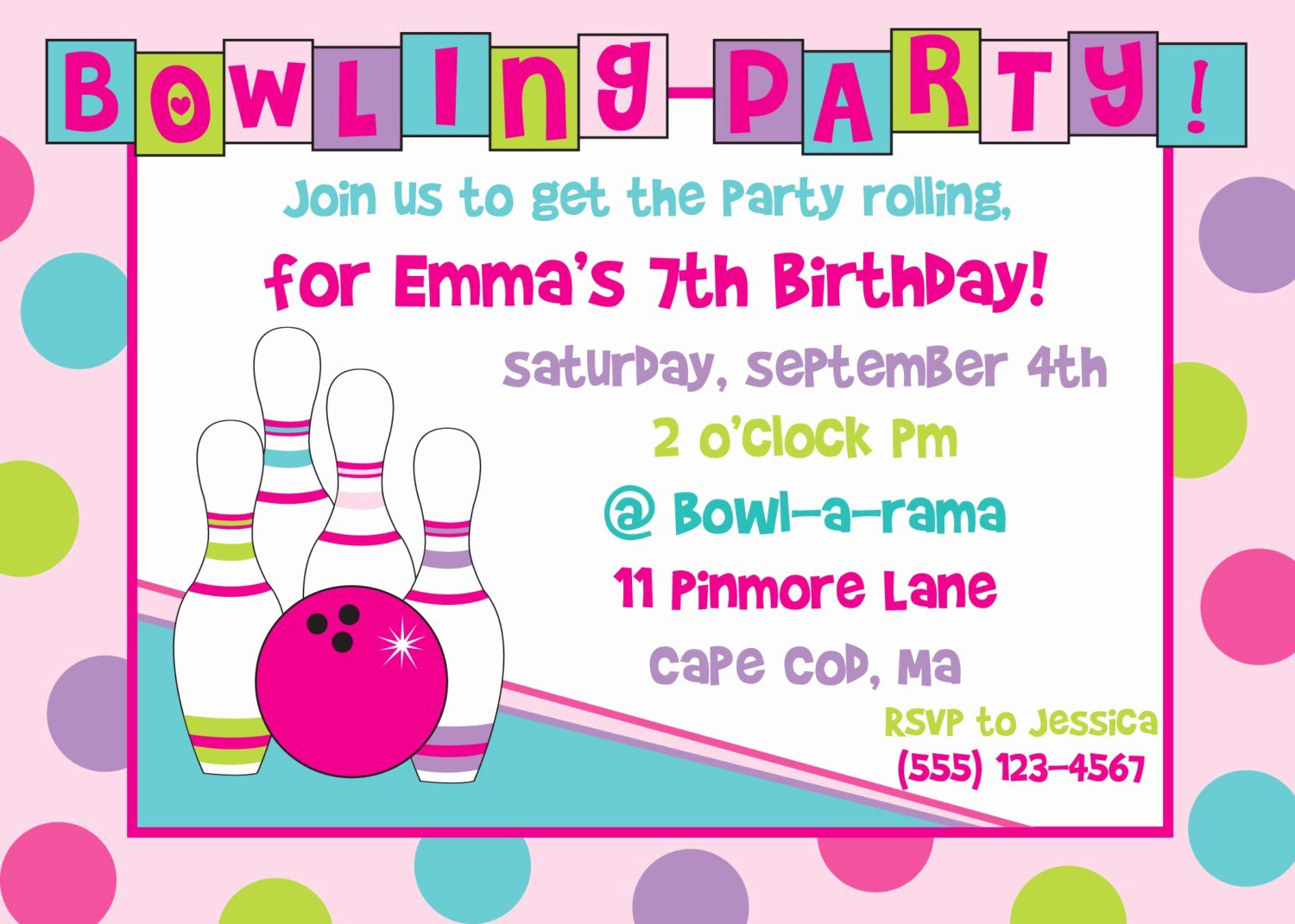 Bowling Party Invitations Templates Best Of Printable Bowling Birthday Party Invitations