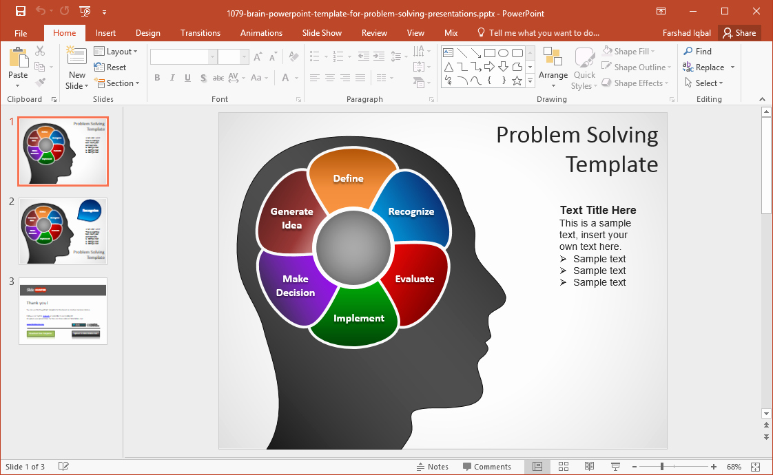 Brain Power Point Templates Best Of Best Brain Clipart &amp; Graphics for Powerpoint