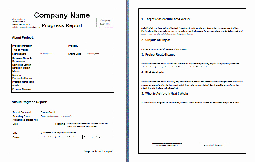 Business Report Template Word Inspirational 10 Weekly Report Templates