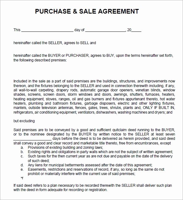 Business Sale Agreement Template Word Best Of Sales Agreement 6 Free Pdf Doc Download
