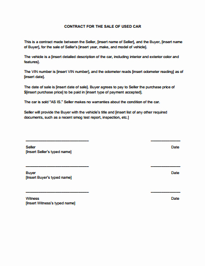 Business Sale Agreement Template Word Best Of Sales Contract Template Free Download Create Edit Fill