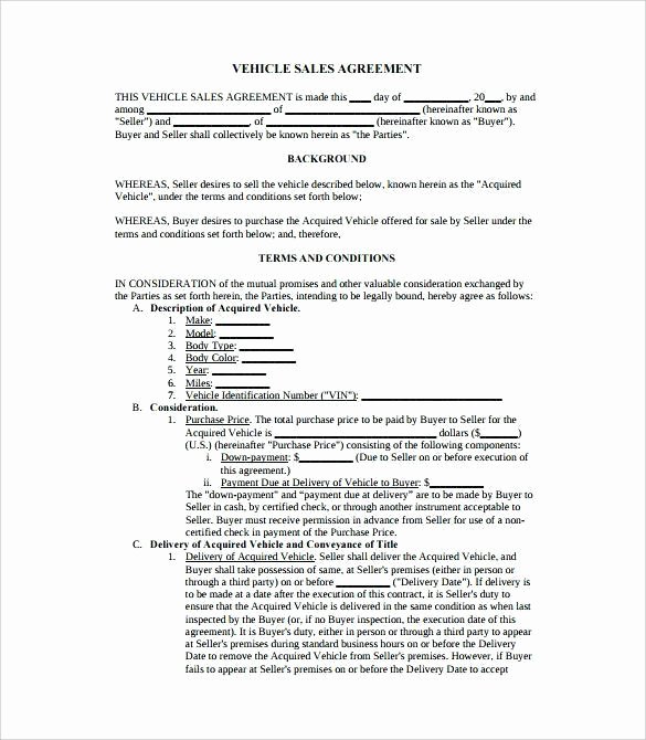 Business Sale Agreement Template Word New Small Business Investment Agreement Template Word Document