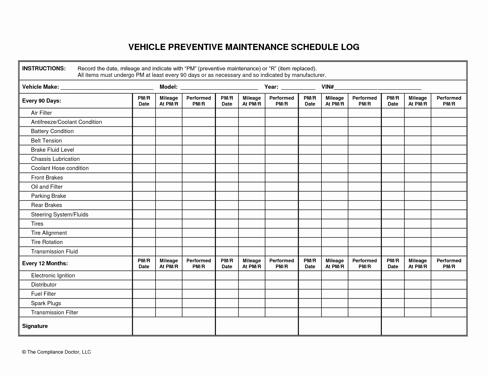 Car Maintenance Schedule Template Unique Pin by Lone Wolf software On Car Maintenance Tips