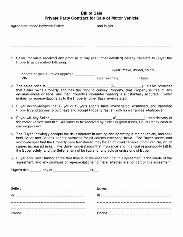 Car Sale Agreement Template Awesome Take Over Car Payments Contract Template