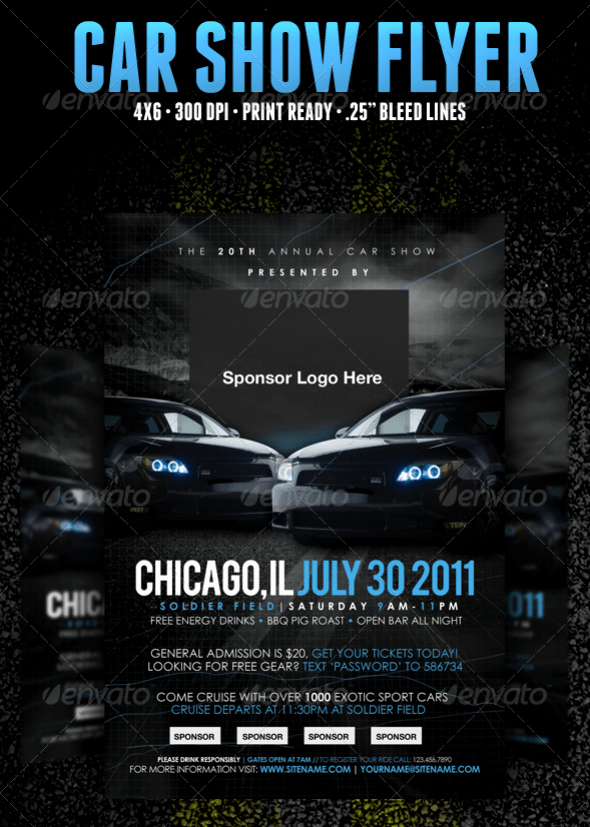 Car Show Flyer Template Beautiful 95 Free Flyer Templates Shop Psd Download Layerbag