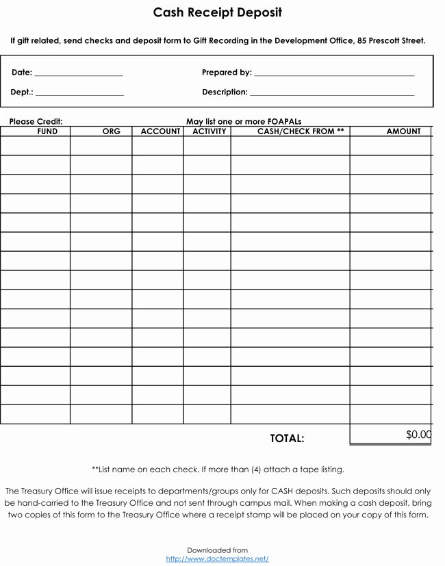 Cash Receipt Template Word Doc Best Of 21 Free Cash Receipt Templates for Word Excel and Pdf