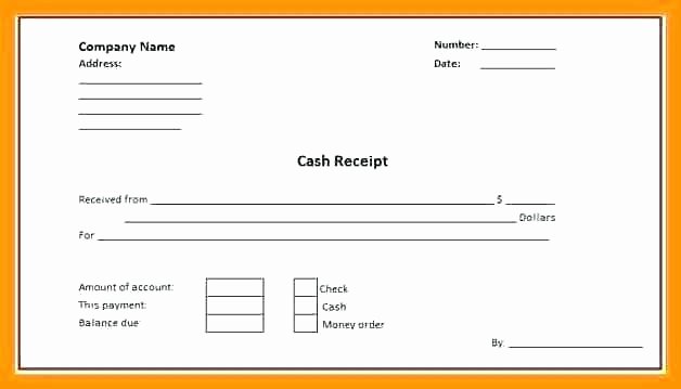 Cash Receipt Template Word Doc Luxury Cash Payment Receipt format Doc – Gulflifa