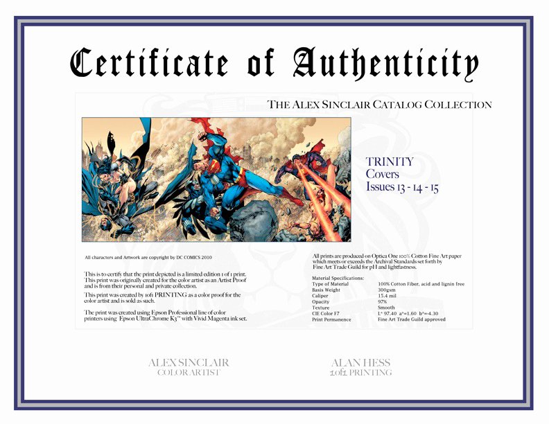 Certificate Of Authenticity Artwork Template Fresh Certificate Of Authenticity by Sinccolor On Deviantart