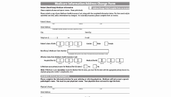 Change Of Address form Template Awesome Change Of Address form 10 Free Documents In Word Pdf