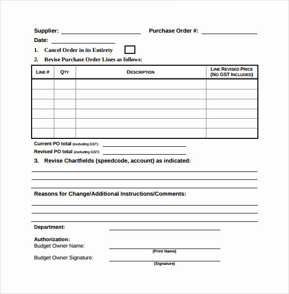 Change order Request Template Fresh 13 Change order Templates Ai Word