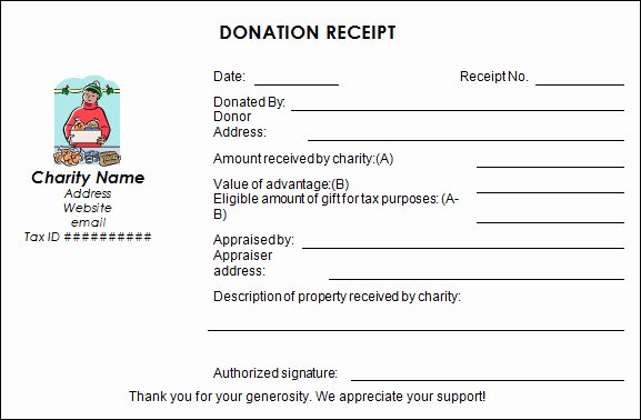 Charitable Donation Receipt Template Best Of 16 Donation Receipt Template Samples