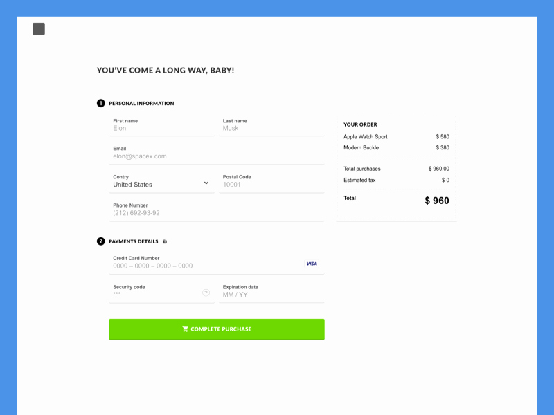 Check Out Sheet Template Lovely Website Checkout form Sketch Freebie Download Free