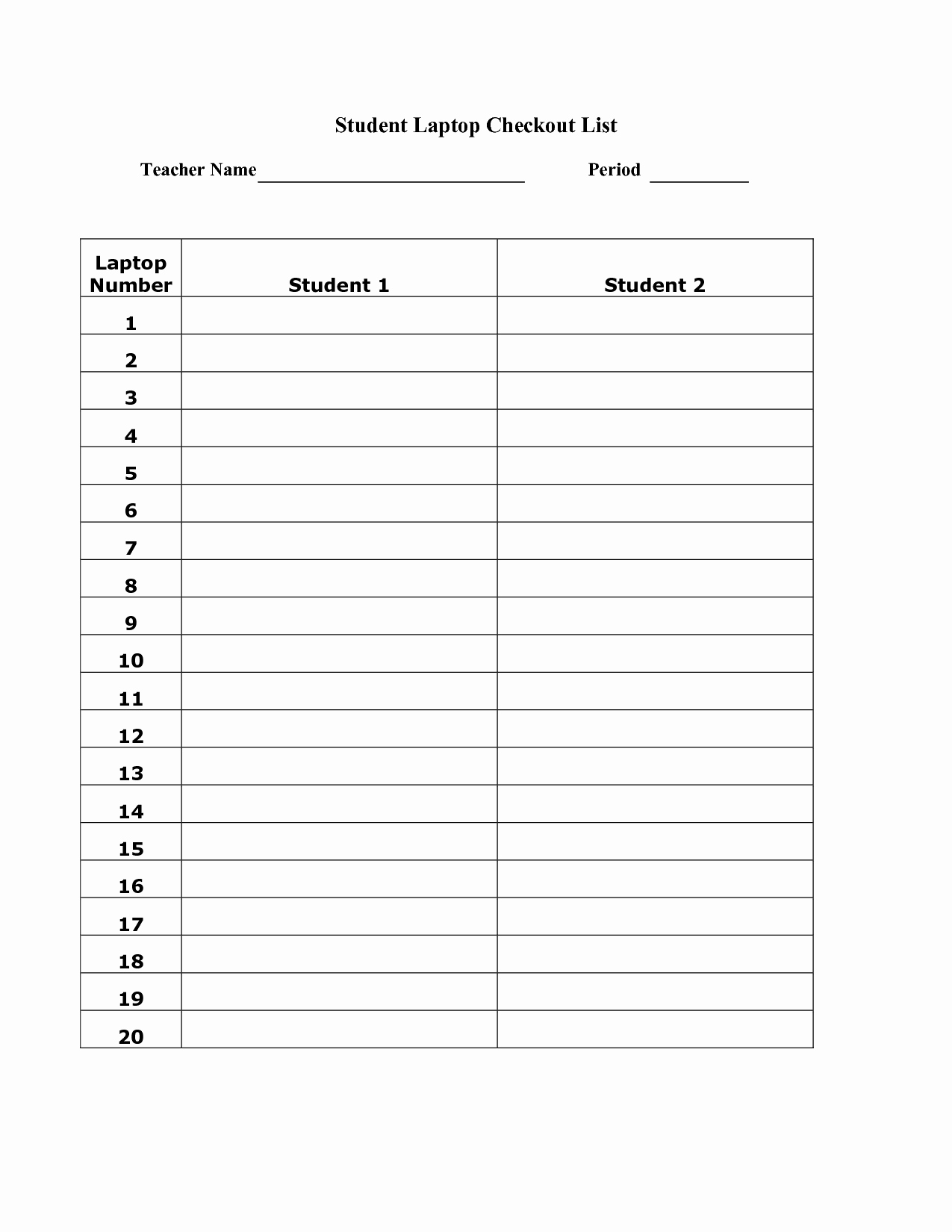 Check Out Sheet Template Luxury Best S Of Check Out form Template Jail Equipment