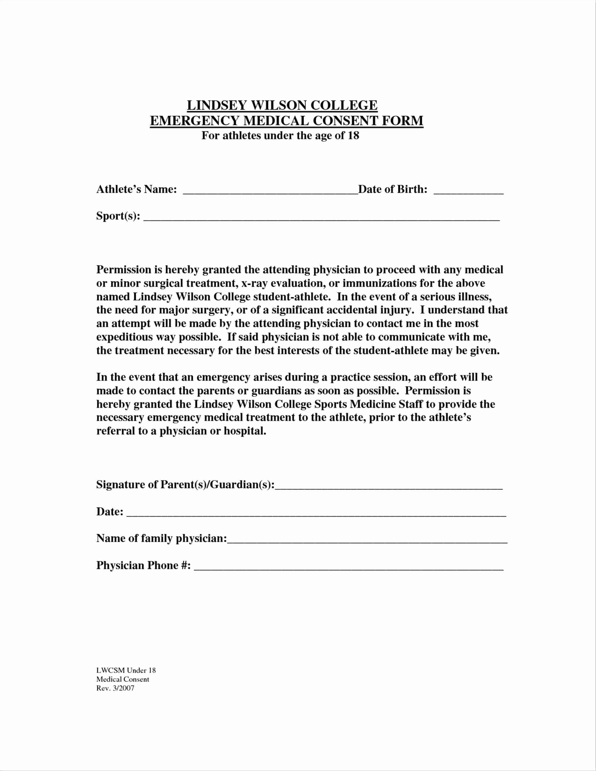Child Travel Consent form Template Luxury 12 13 Consent Letter From Parents
