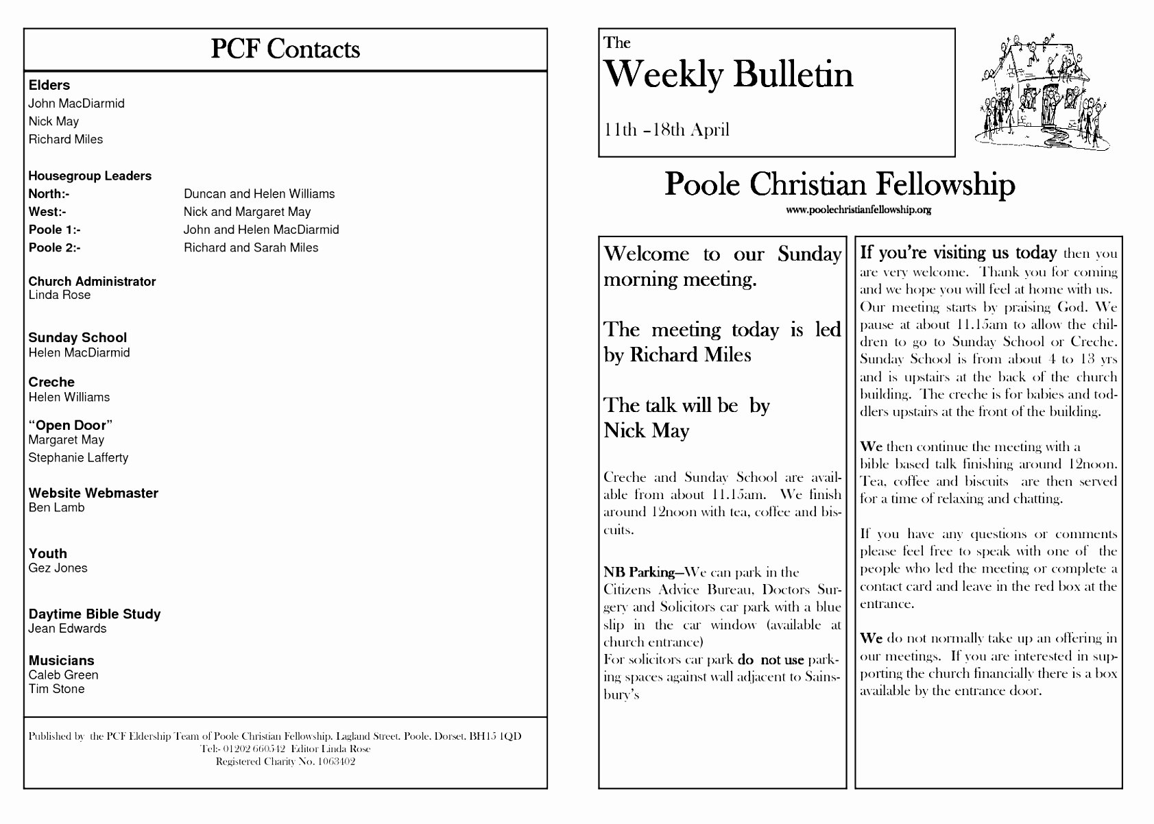 Church Bulletin Templates Word Elegant 12 Church Bulletin Template Microsoft Word Oinwy
