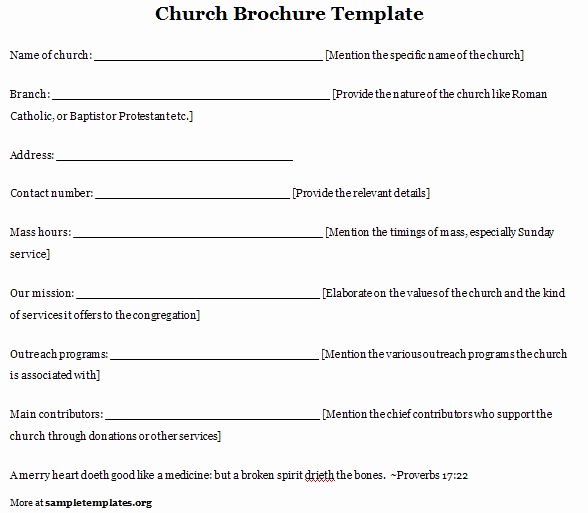 Church Bulletin Templates Word Elegant Church Program Template