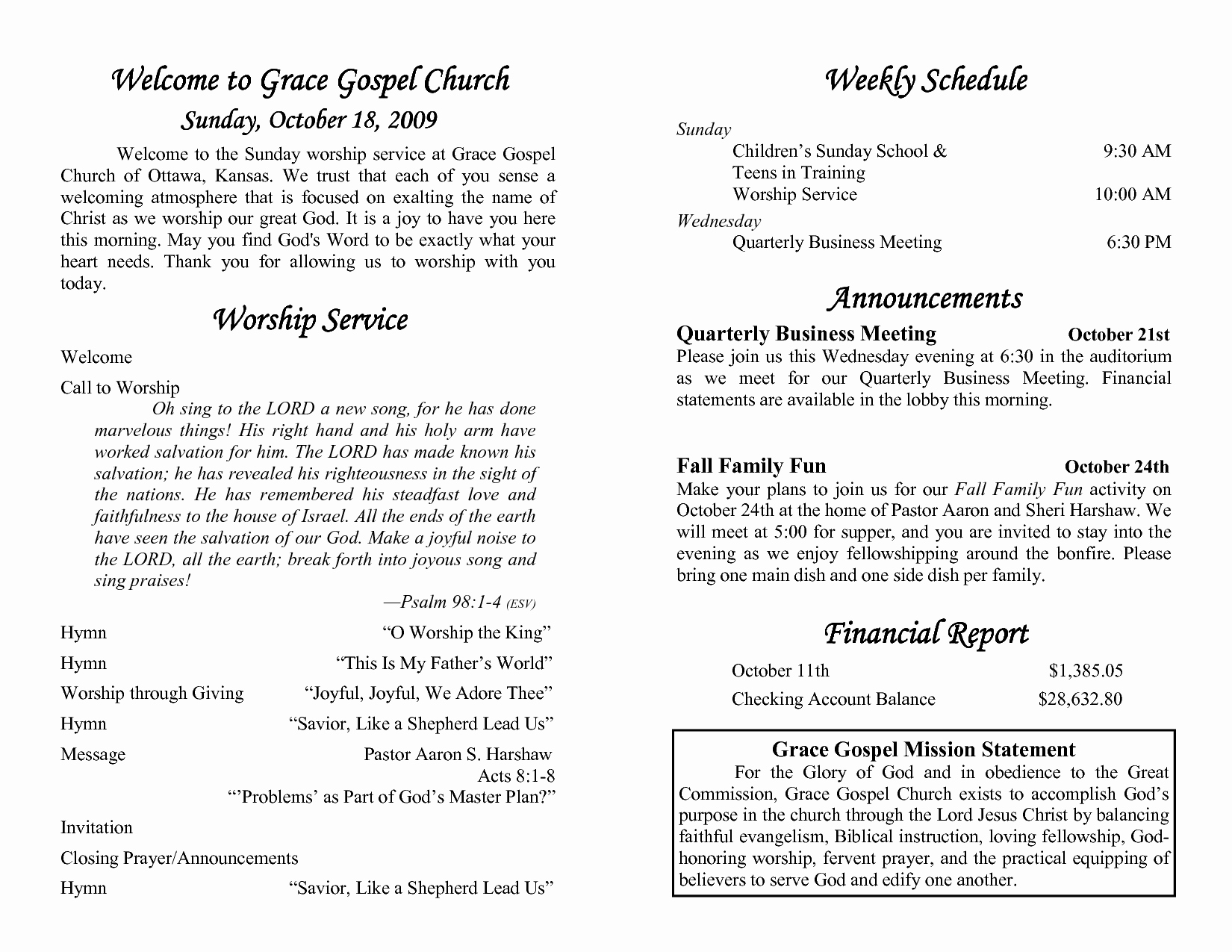 Church Program Template Free Fresh 29 Of Church Service Programs Template