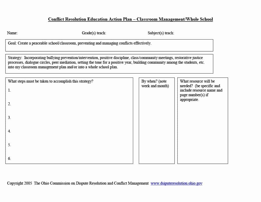 Classroom Management Plan Template Elementary Inspirational Classroom Management Plan 38 Templates &amp; Examples