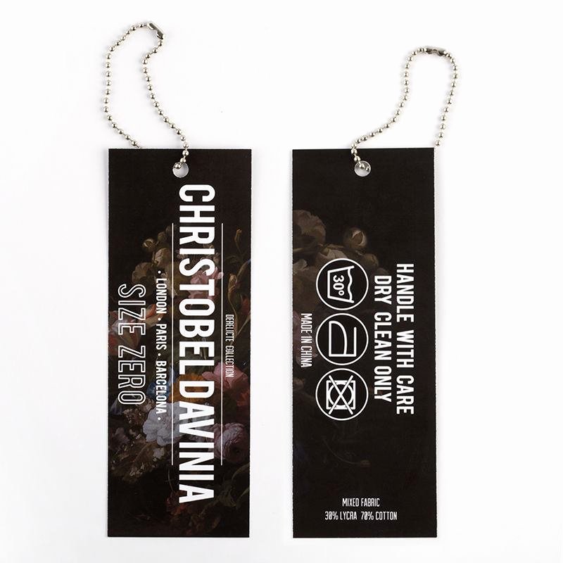 Clothing Hang Tag Template New Custom Printed Hang Tags Make Your Own Swing Tickets