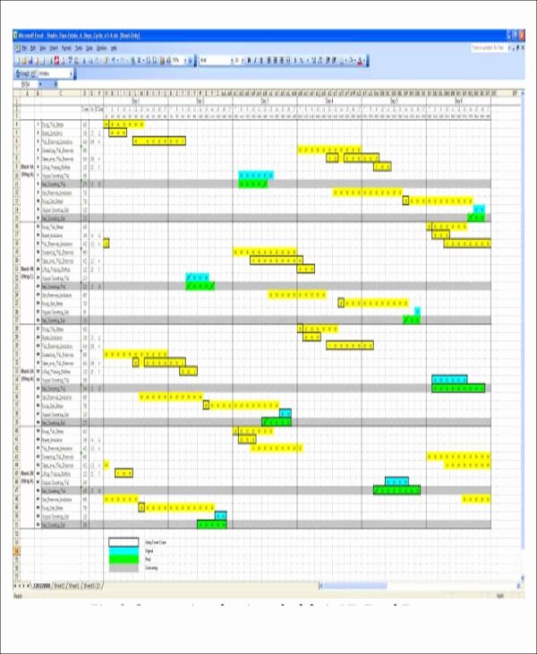 Commercial Construction Schedule Template Unique 13 Excel Construction Schedule Templates