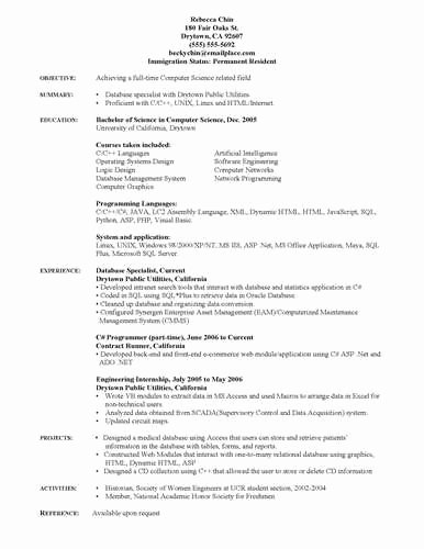 Computer Science Resume Template Best Of Puter Science Resume Templates Samplebusinessresume