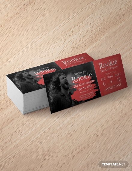 Concert Ticket Template Free Elegant 97 Free Ticket Templates Download Ready Made