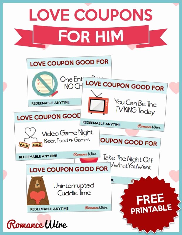 Coupon Book for Boyfriend Template Beautiful 25 Best Ideas About Love Coupons for Him On Pinterest
