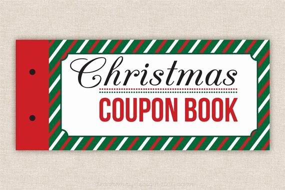 Coupon Book for Boyfriend Template Unique Printable Coupons Blank Christmas Coupon Book Love Coupons